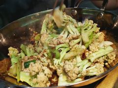 干锅菜花-绿茶餐厅(天津天河城店)