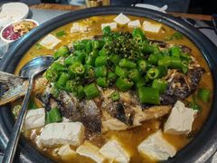 -探鱼·鲜青椒爽麻烤鱼(中天广场店)