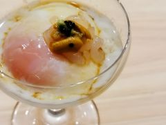 温泉蛋拌富士山白虾海胆-鮨青(恒基名人购物中心店)