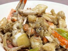 姜葱炒梭子蟹-怡情荟•海鲜青岛菜(五四广场旗舰店)