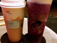 芋泥波波茶-喜茶(佛山顺德大良东乐路店)