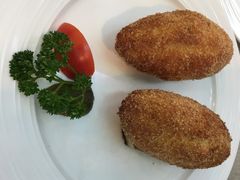 奶油鸡卷-小白桦西餐厅