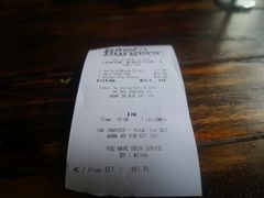 账单-Ribs & Burgers The Rocks