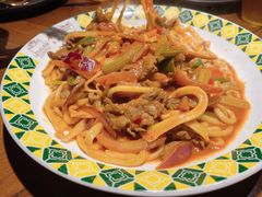 新疆羊肉炒面-楼兰新疆主题餐厅(坂田佳华领汇广场店)