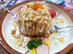 炸温泉蛋土豆泥沙律-仙隐小鹿中華の日料(正弘城店)