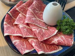 厚切安格斯雪花牛肉-新草堂锅物料理(泉城路店)