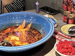 重庆原始红油现炒锅底-王歘歘·chuǎ火锅(五道营店)