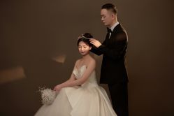 -桃子造型婚纱礼服(凤起广场店)