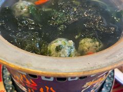 虾仁荠荠菜丸子汤-新兴园饺子馆(北京百子湾店)