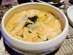 鸡汤鲜虾小馄炖-绿茶餐厅(乐峰广场店)