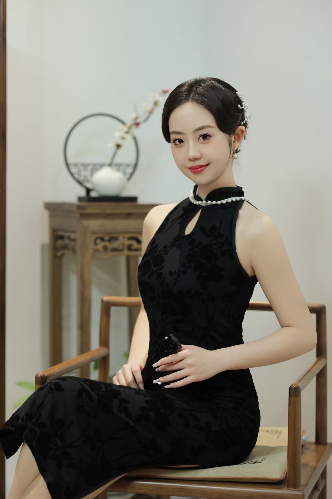 复古旗袍现代演绎 上海化妆造型