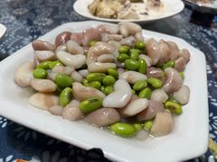 毛豆炒嫩菱-唔呶喔哩酒家(生产街店)