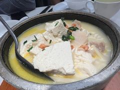 虾干手工石磨豆腐-狮王府淮扬菜(万象城店)