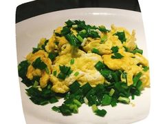 韭菜炒鸡蛋-小尕子·新疆菜(明园店)