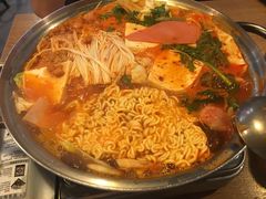 部队火锅-富乐满韩国正宗炸鸡韩国料理(虹泉路店)