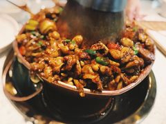 招牌蛙锅-老佛爷铜炉蛙锅(海岸城店)