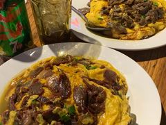 滑蛋牛叉烧饭-有章牛杂(石厦店)