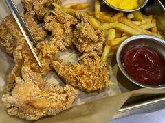 蜂蜜蒜香炸鸡块-山·烤辣鸡韩国料理(西溪路店)