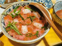 特色金枪鱼泥盖饭-鮨清日本料理