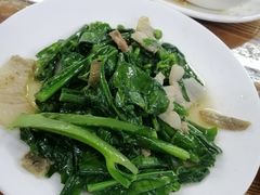 炒红脚芥蓝-正宗普宁豆干坊·洪记砂锅粥(红领巾路店)