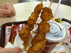 鸡肉串-清青快餐厅