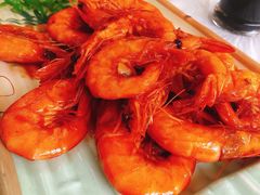 油焖大虾-1910老鲁味海鲜·戳子肉·青岛菜(金沙滩店)