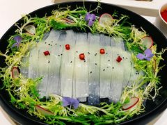 香麻汁山药面皮-谷语中餐厅