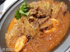 鲜虾肥牛粉丝煲-解家河南菜(商鼎路店)