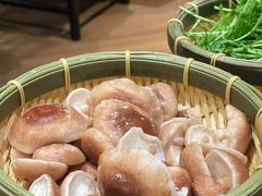 活体松香菇-捞王锅物料理(上海世茂广场店)