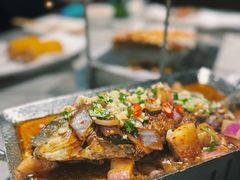 烤鲫鱼-鼎原力量东北吊炉烧烤(临河街店)