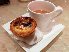 奶茶配蛋挞-8餐厅(新葡京酒店)