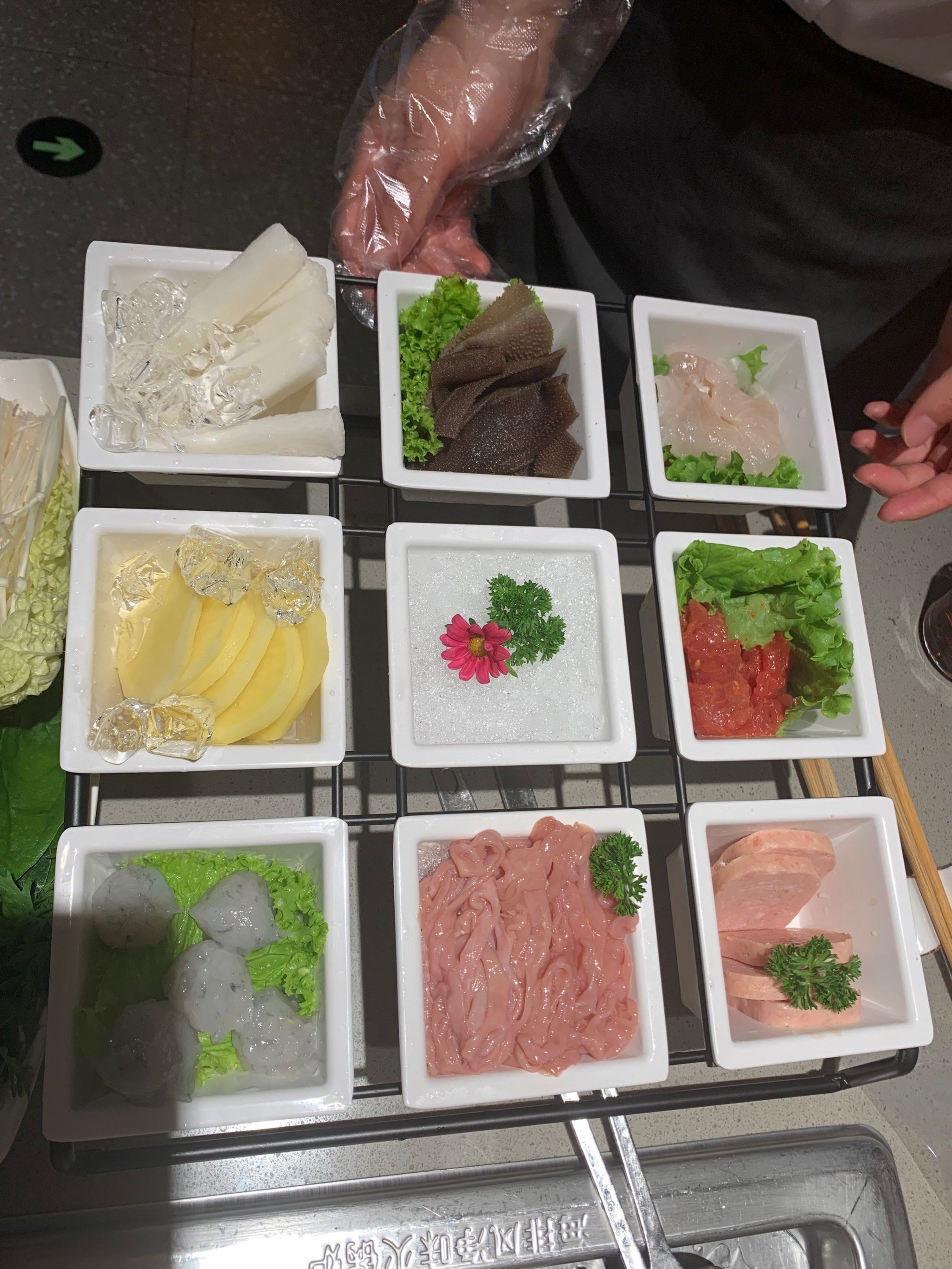 海底捞九宫格小拼盘