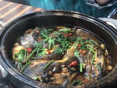 经典石锅碟鱼头-船家渔(徐州北路店)