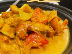 蟹炒年糕-西湖春天•老字号杭州菜(百汇店)