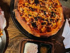 烟熏鸡肉披萨-Q MEX 库迈墨西哥餐吧(三里屯店)