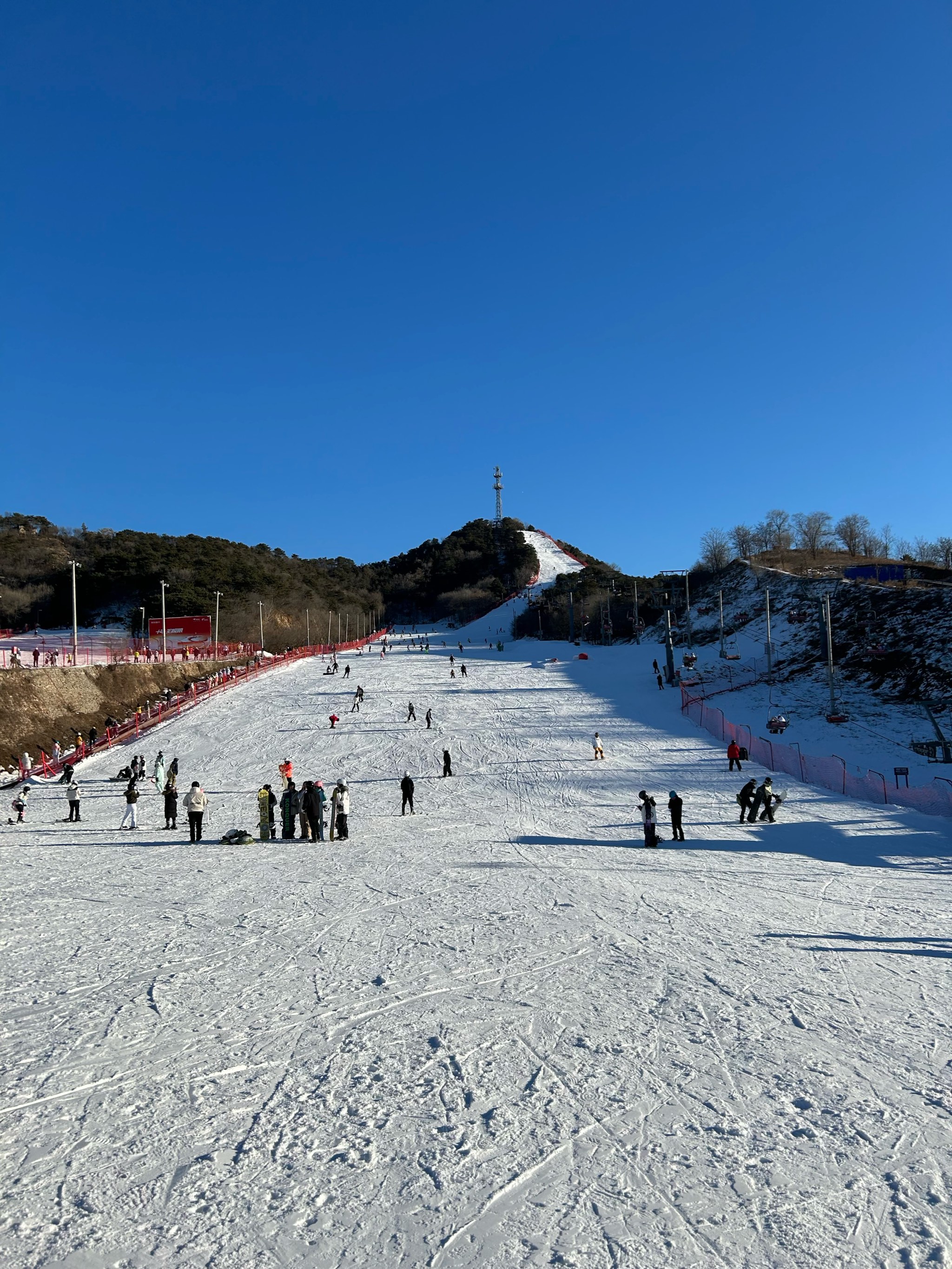 北京密云滑雪场图片