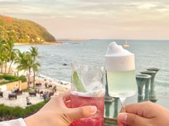 -日落吧·海景咖啡厅·餐酒吧·鸡尾酒·下午茶·乐队表演·浪漫夕阳·三亚文华东方酒店