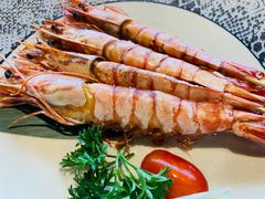 盐烤大明虾-九井澤精致料理(金茂店)