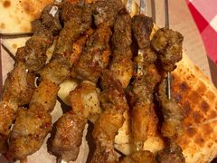 一把羊肉串配现烤馕-西贝(虹口龙之梦店)