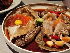 -草家酱蟹炭火烤肉店(珲春南路一店)