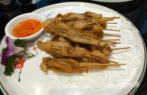 Skewered Pork Neck Meat