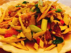 鲜笋炒肉-悠悠美食