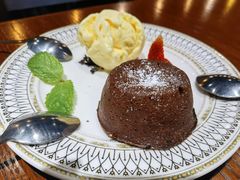 巧克力熔岩蛋糕-斯比特花园西餐厅(东方商厦店)
