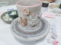 -朝画惜时·陶艺·拼豆·团建