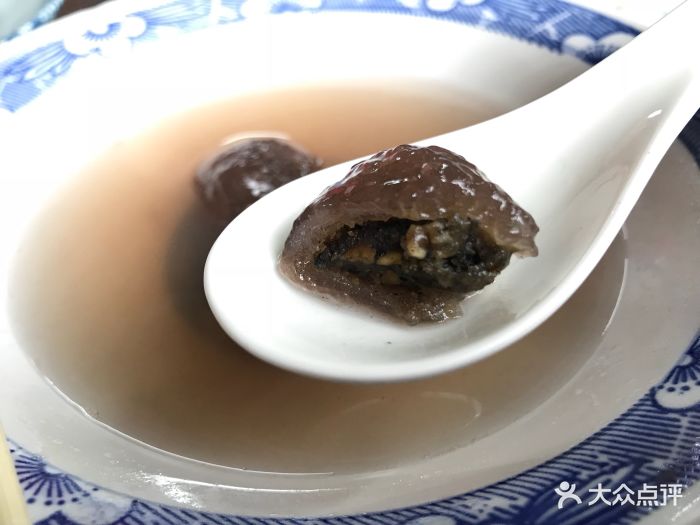 粗茶淡饭(东关街店)-桂花藕粉圆-菜-桂花藕粉圆图片-扬州美食-大众