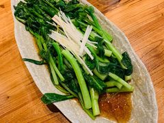 白灼菜心-新興传承烤鸭