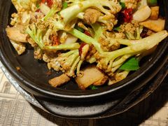 砂煲有机菜花-遇见长安之高山流水(李家村万达店)