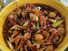 招牌香辣蟹-休记光头香辣蟹干锅店(衣冠庙店)