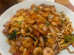 虾仁大肠拌面-兰溪十八浇(天一店)