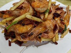 麻辣基围虾-华春餐馆(鱼山路店)